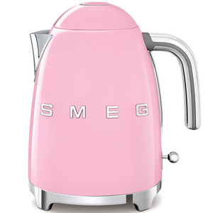 Smeg 50's Retro Style Aesthetic Electric Kettle Pink KLF03PKAU