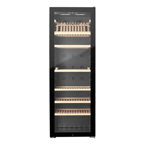 LeCavist 294 Bottle Single Zone Freestanding Wine Cabinet Black LJ294VN
