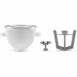 KitchenAid Ice Cream Bowl Attachment for Stand Mixer White 5KSMICM