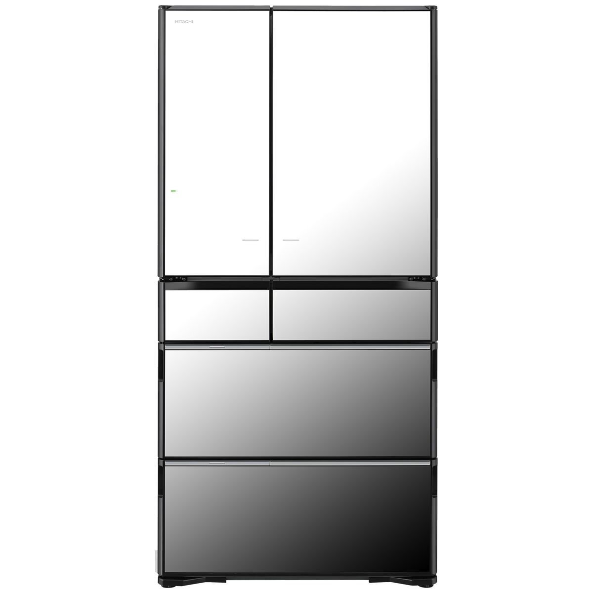 Hitachi 735L Multi Drawer French Door Refrigerator Crystal Mirror