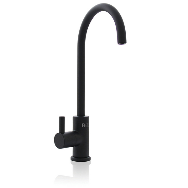 Billi Home FT Still Filtered Water with Round Slimline Dispenser Matte Black 911000RMB