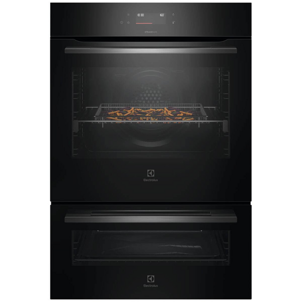 Electrolux 60cm Series 600 Multifunction Double Oven Dark Stainless Steel EVEP6626DF