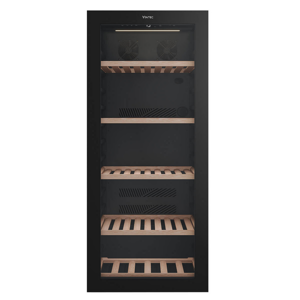 Vintec 129 Bottle Single Zone Wine Storage Cabinet VWS140FAB-X