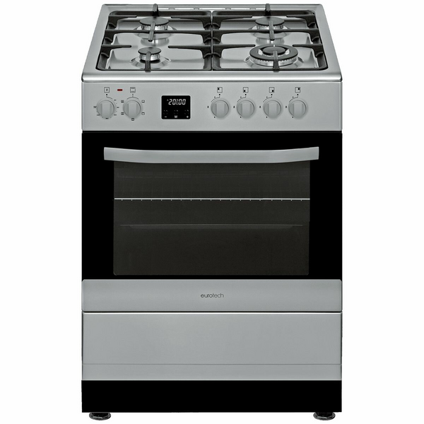Eurotech 60cm Dual Fuel Freestanding Cooker ED-GEFC60SS | Appliances Online
