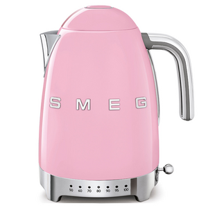 Smeg 50s Retro Style Electric Kettle Pink KLF04PKAU