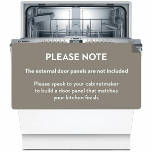 Bosch 60cm Series 4 Fully Integrated Dishwasher SMV4HTX01A