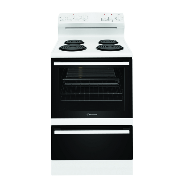 Westinghouse 60cm Electric Freestanding Cooker White WLE624WC