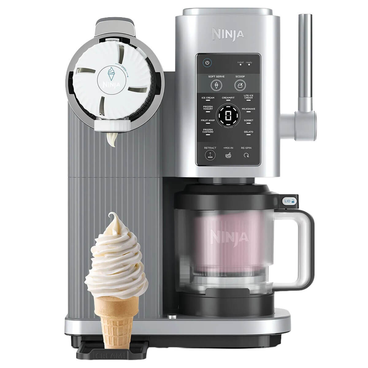 Ninja Swirl by Creami Ice Cream Maker Silver NC701 | Appliances Online