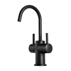Insinkerator DualTap Boiling and Chilled Side Tap System J-Shape - Black DT3010-MBLK